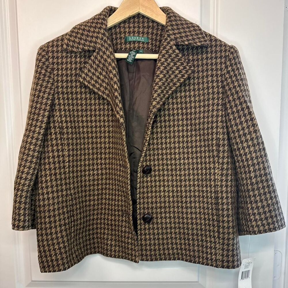 Ralph-lauren Women's Brown and Tan Jacket